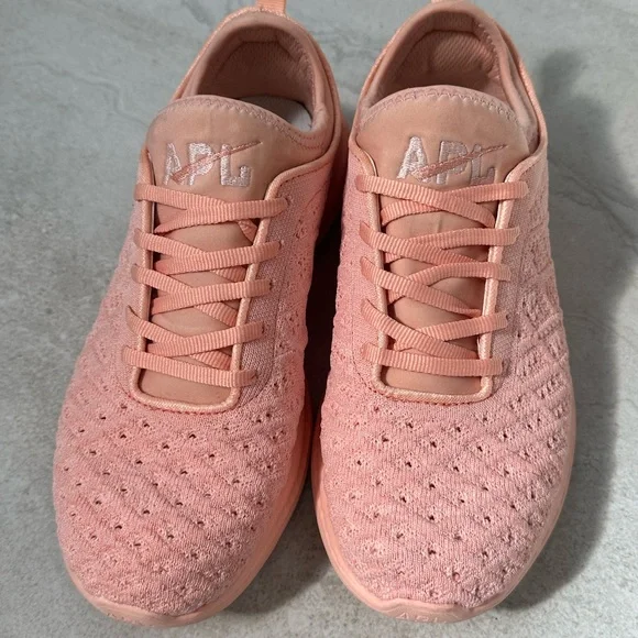 APL TechLoom Phantom Sneakers – Neon Coral (Size 7.5) *Limited Edition Color!* - Picture 7 of 9